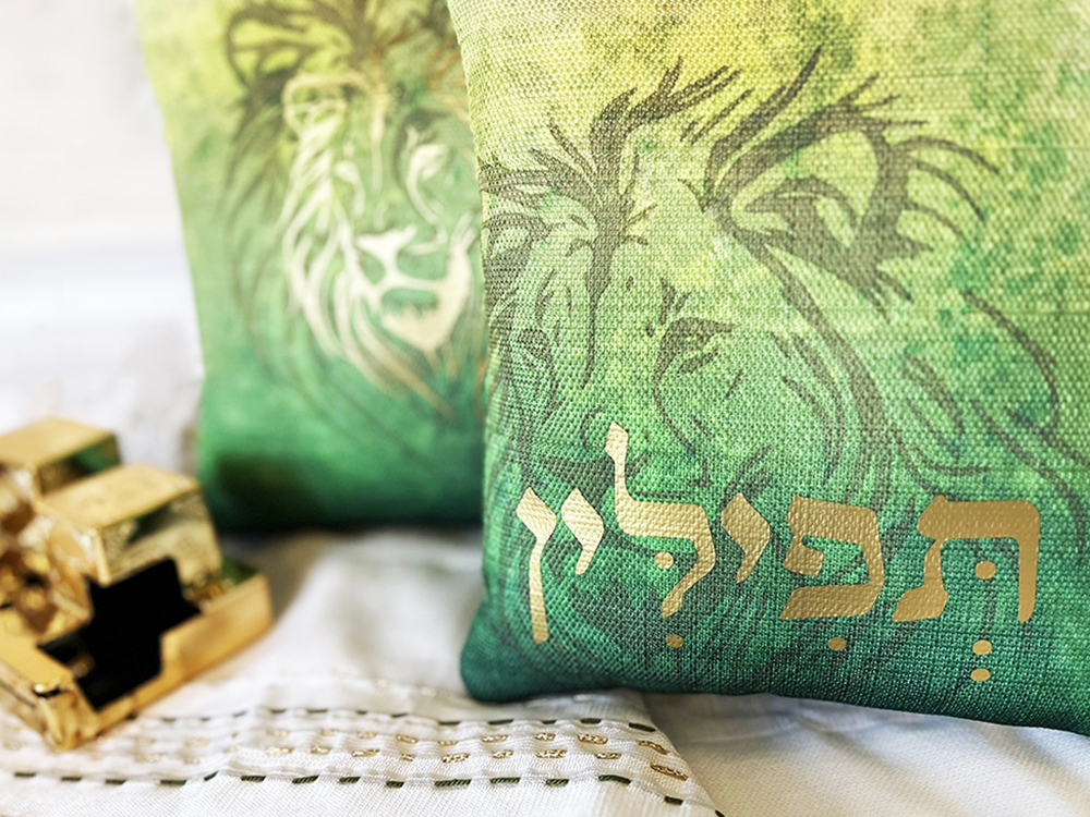 סט טלית ותפילין "שאגת הארי" - הֲיִשְׁאַג אַרְיֵה בַּיַּעַר – תמונה 2